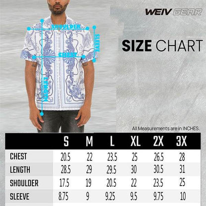 Mens Collared Print Button Down - Shop Style & More | Fresh Looks, Everyday Deals & Free Shipping