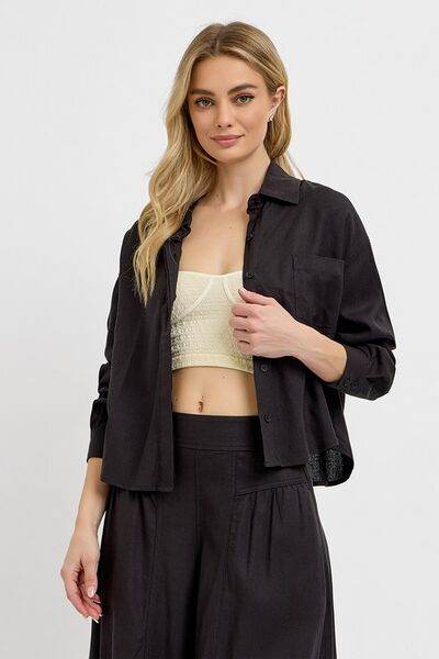 RISEN Button Down Long Sleeve Shirt - Shop Style & More | Fresh Looks, Everyday Deals & Free Shipping