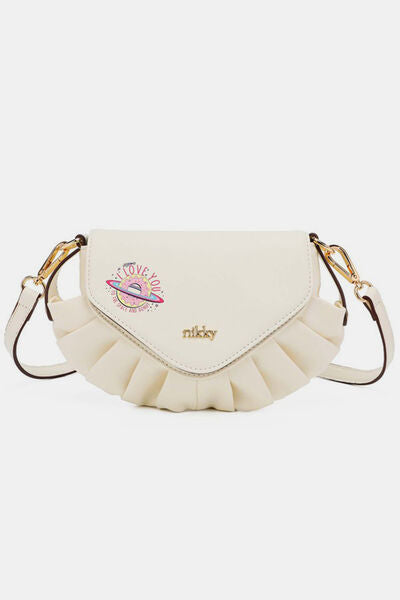 Nicole Lee USA Graphic Crossbody Bag White One Size Bags