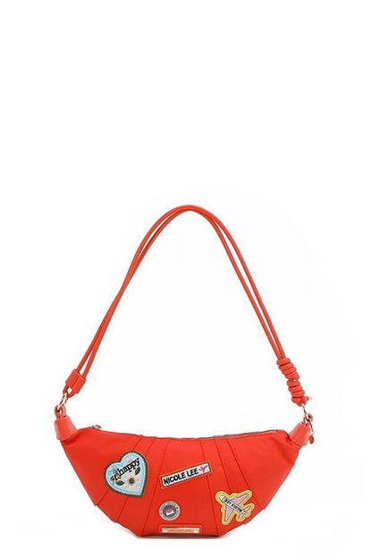 Nicole Lee USA Color Patch Croissant Bag - Shop Style & More | Fresh Looks, Everyday Deals & Free Shipping