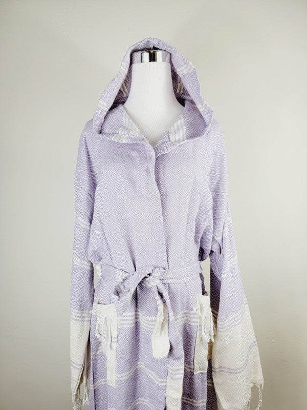 Unisex Robe, Beach or spa Robe with pockets - Lila - Shop Style & More | Fresh Looks, Everyday Deals & Free Shipping