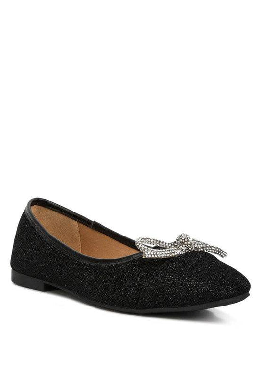 Gizeh Women Rhinestone Embellished Ballerinas - Shop Style & More | Fresh Looks, Everyday Deals & Free Shipping