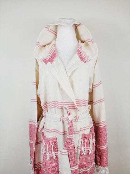 Unisex Robe, Beach or spa Robe with pockets - Red - Shop Style & More | Fresh Looks, Everyday Deals & Free Shipping