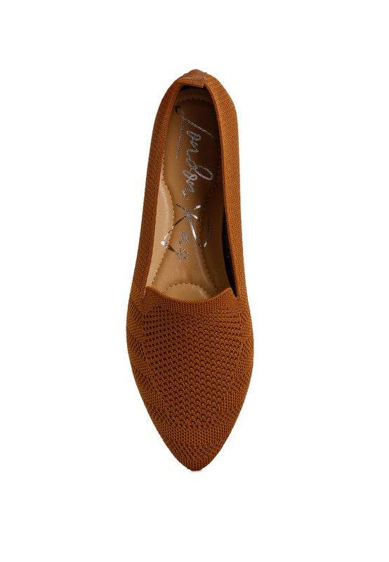 Akili Knit Textile Solid Flats - Shop Style & More | Fresh Looks, Everyday Deals & Free Shipping