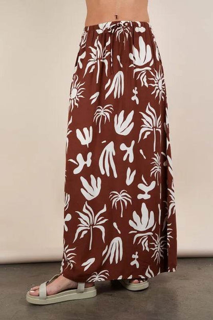 VERY J Printed Resort Midi Skirt - Shop Style & More | Fresh Looks, Everyday Deals & Free Shipping