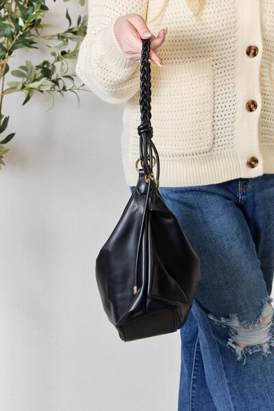 SHOMICO Braided Strap Shoulder Bag Bags