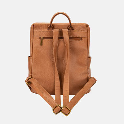 David Jones PU Leather Backpack Bag Bags