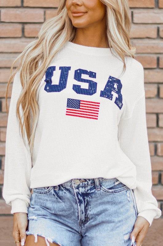 Cadence USA Flag Top - Shop Style & More | Fresh Looks, Everyday Deals & Free Shipping