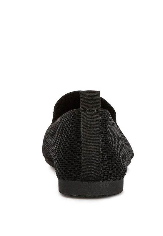 Akili Knit Textile Solid Flats - Shop Style & More | Fresh Looks, Everyday Deals & Free Shipping