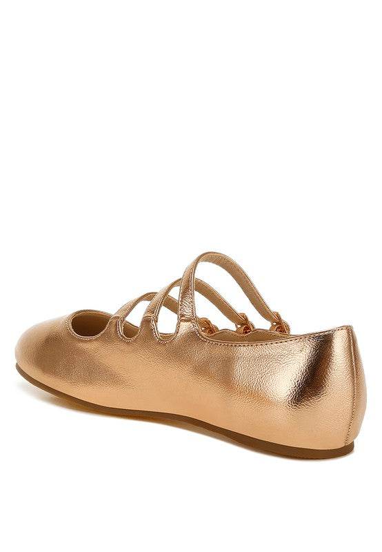 Macarina Triple Strap Mary Jane Ballerinas - Shop Style & More | Fresh Looks, Everyday Deals & Free Shipping