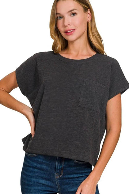 Zenana Round Neck Short Sleeve T-Shirt - Shop Style & More | Fresh Looks, Everyday Deals & Free Shipping