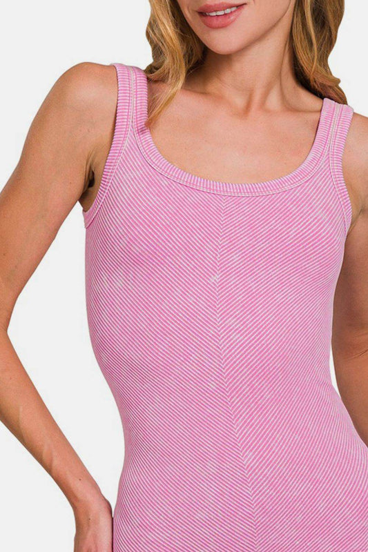 Zenana Ribbed Scoop Neck Tank - Shop Style & More | Fresh Looks, Everyday Deals & Free Shipping