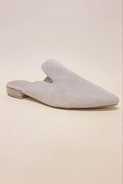 GEM-39 - POINTED TOE SLIP ON MULE FLATS - Shop Style & More | Fresh Looks, Everyday Deals & Free Shipping