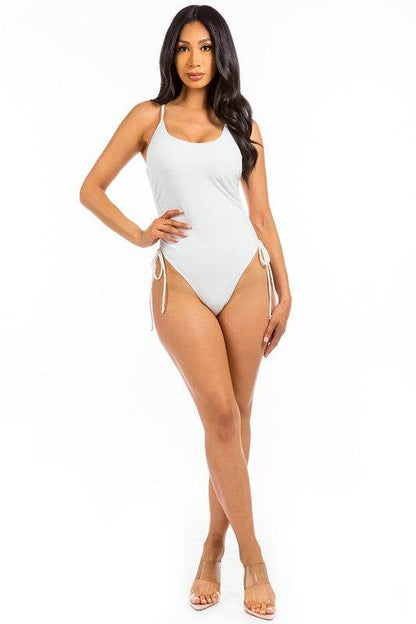 SEXY SOLID COLOR ONE PIECE - Shop Style & More | Fresh Looks, Everyday Deals & Free Shipping