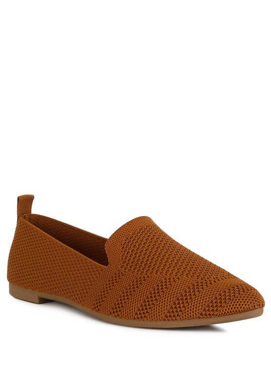 Akili Knit Textile Solid Flats - Shop Style & More | Fresh Looks, Everyday Deals & Free Shipping