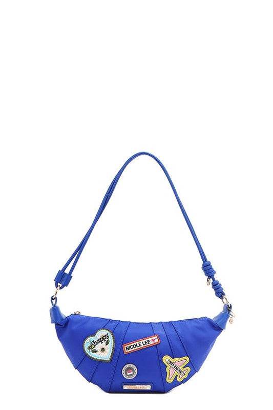 Nicole Lee USA Color Patch Croissant Bag - Shop Style & More | Fresh Looks, Everyday Deals & Free Shipping