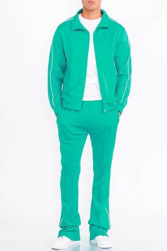 Mens Side Pipe Track Jacket - Shop Style & More | Fresh Looks, Everyday Deals & Free Shipping