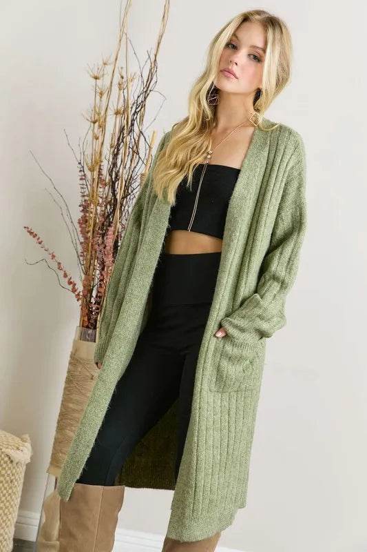 ADORA Super Soft Rib Knit Cardigan - Shop Style & More | Fresh Looks, Everyday Deals & Free Shipping