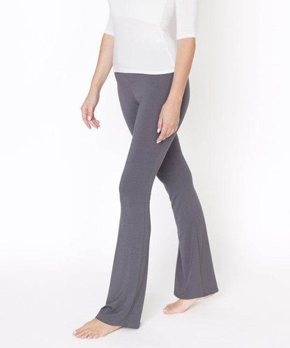 BAMBOO SLIM BELL YOGA PANTS - Shop Style & More | Fresh Looks, Everyday Deals & Free Shipping