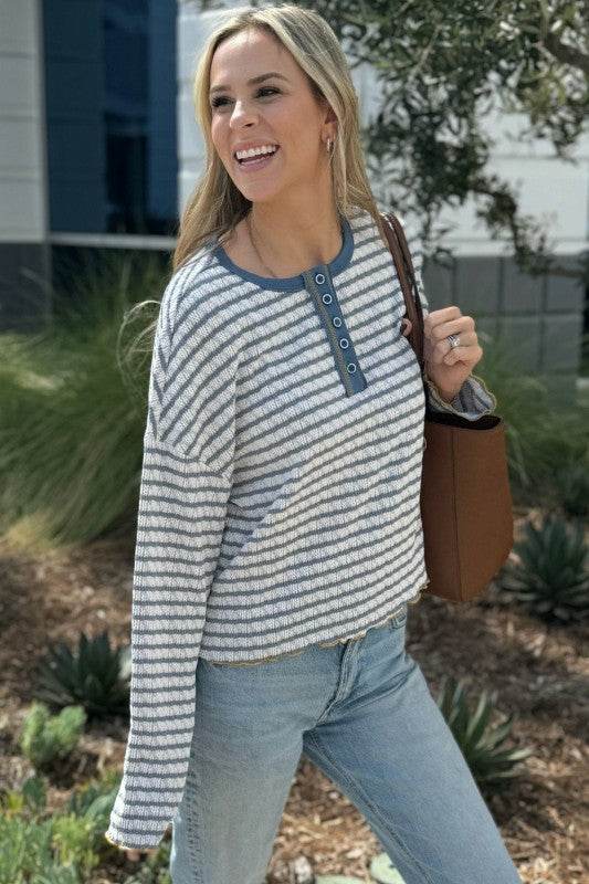 Victoria Henley Top - Shop Style & More | Fresh Looks, Everyday Deals & Free Shipping