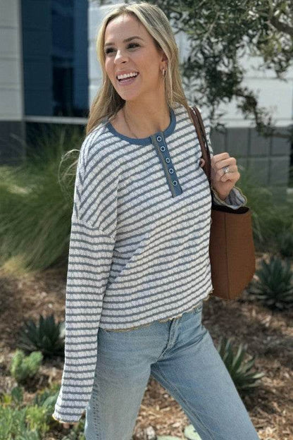 Victoria Henley Top - Shop Style & More | Fresh Looks, Everyday Deals & Free Shipping