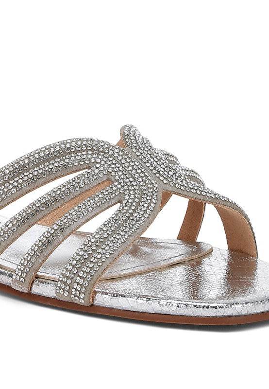 Dindy Rhinestone Cut Out Flats - Shop Style & More | Fresh Looks, Everyday Deals & Free Shipping