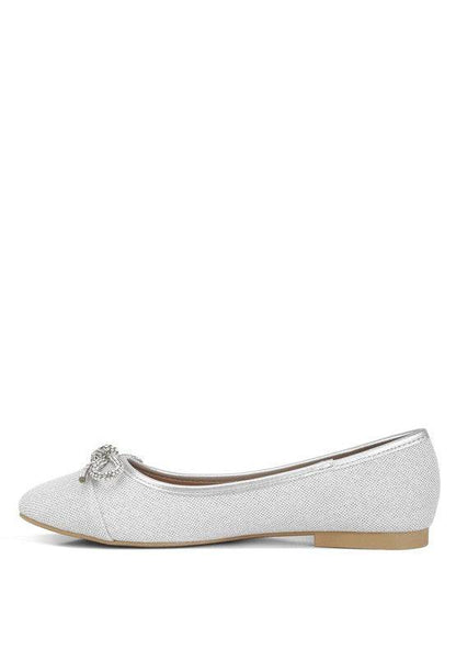 Gizeh Women Rhinestone Embellished Ballerinas - Shop Style & More | Fresh Looks, Everyday Deals & Free Shipping