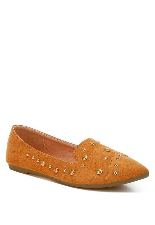 Olesia Stud Emebllished Ballet Flats - Shop Style & More | Fresh Looks, Everyday Deals & Free Shipping