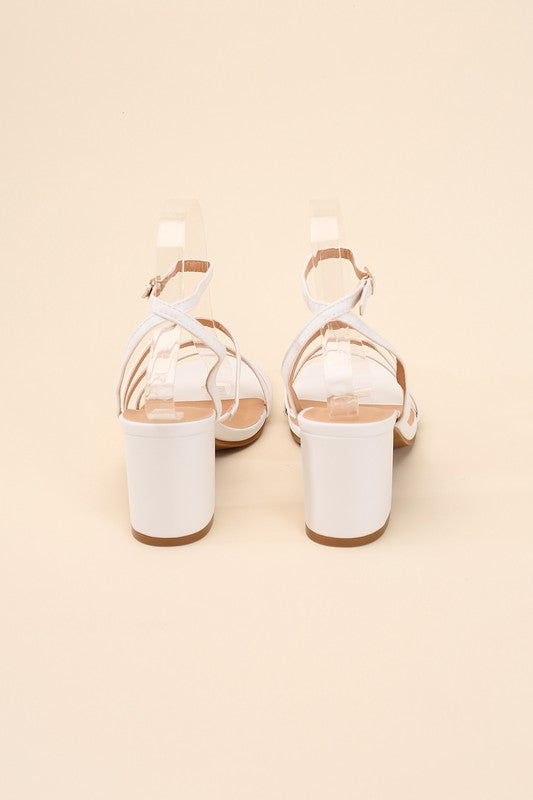 ALI-6 Strappy Low Heel Heels