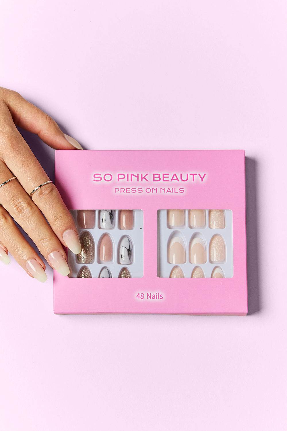 SO PINK BEAUTY Press On Nails 2 Packs - Shop Style & More | Fresh Looks, Everyday Deals & Free Shipping