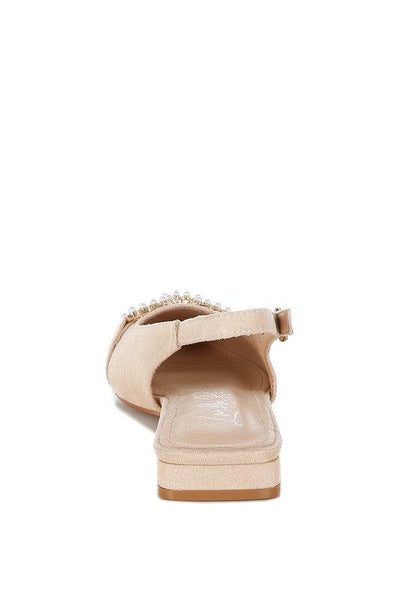 Salova Pearl-Studded Horsebit Flats - Shop Style & More | Fresh Looks, Everyday Deals & Free Shipping